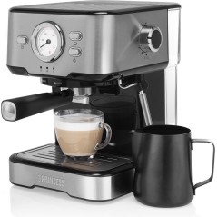 Discover the Princess 249412 Coffee Machine in Stylish Metal - Brew Perfect Coffee Every Time!